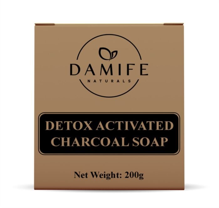 DETOX ACTIVATED CHARCOAL NATURAL BAR SOAP - Image 2