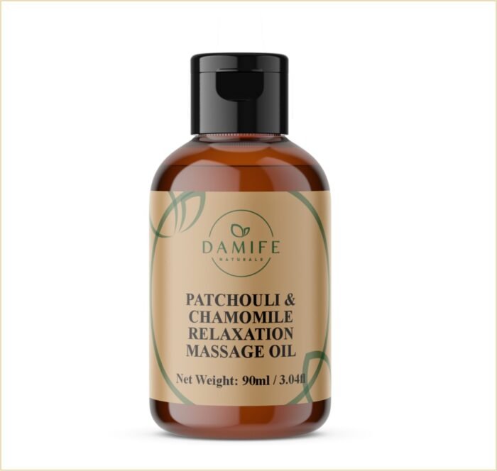 PATCHOULI & CHAMOMILE RELAXATION MASSAGE OIL - Image 1