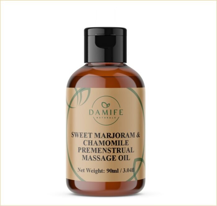SWEET MARJORAM & CHAMOMILE PREMENSTRUAL MASSAGE OIL - Image 2